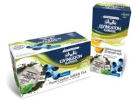 Livingston Harvest Зеленый чай с черникой 20 пак.