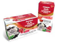 Livingston Harvest Черный чай с малиной 20 пак.