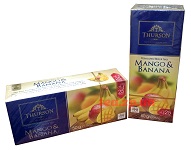 Черный Чай Thurson "Манго и банан" 25 пакетиков